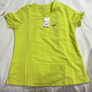 Figs womens one pocket scrub top size small Limited Edition Color Catarina